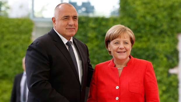 Министър председателят Бойко Борисов и канцлерът на Федерална Република Германия Ангела Меркел