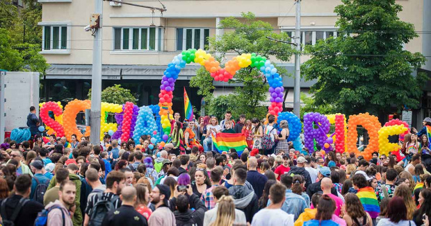 София прайд събитието в подкрепа на ЛГТБ правата лесбийки