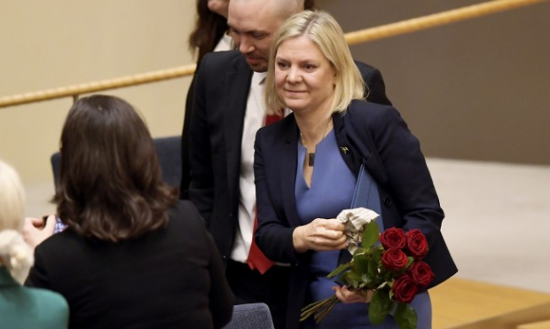 Швеция за сефте има за премиер жена