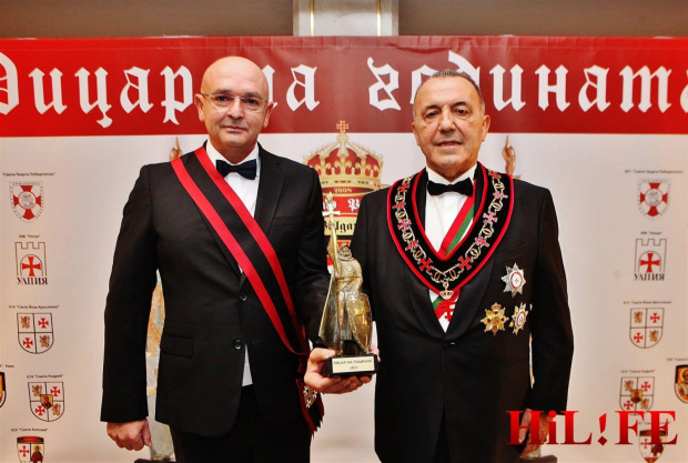 Ген Венцислав Мутафчийски бе удостоен със званието Рицар на годината