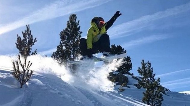 Калин Врачански крие с кого кара сноуборд!