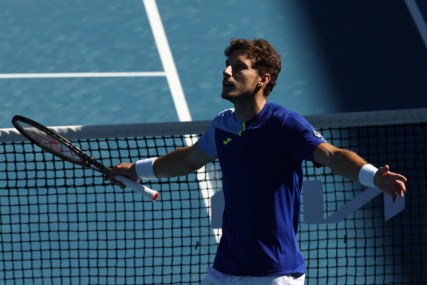 Вижте най-невероятния удар в тенис историята - направи го испанец на Australian Open