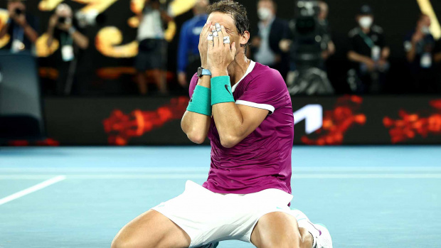 Шампионът на Откритото първенство на Австралия Рафаел Надал е изкушен