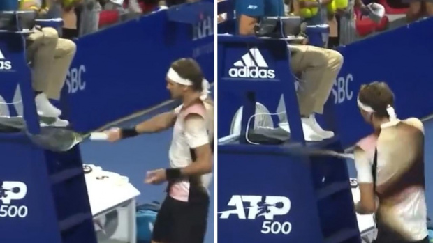 Звездата на немския и световен тенис Александър Зверев направи безпрецедентен скандал