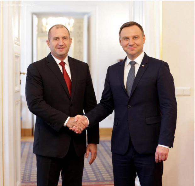 Президентът Румен Радев проведе среща с полския си колега Анджей