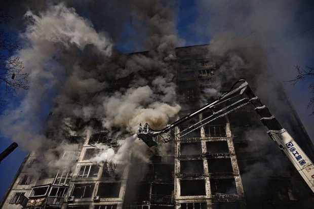 Около 50 души са изгорели живи по време на бомбардировките