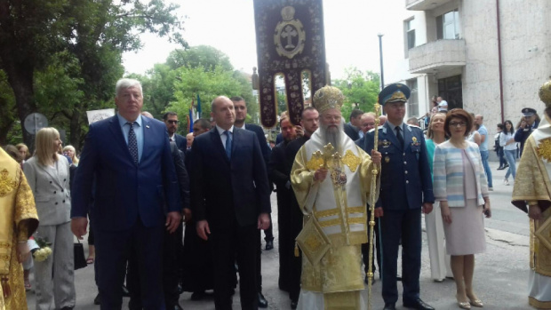 Президентът Румен Радев се включи в тържествата в Пловдив по