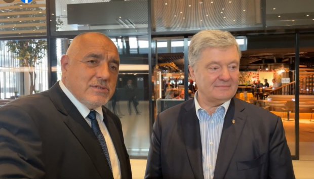 Лидерът на ГЕРБ Бойко Борисов проведе разговор с Петро Порошенко