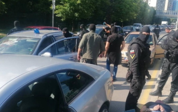 Спецакция на СДВР отряд Кобра се проведe на столичния булевард