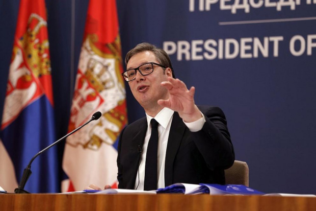Президентът на Сърбия Александър Вучич заяви че се надява но