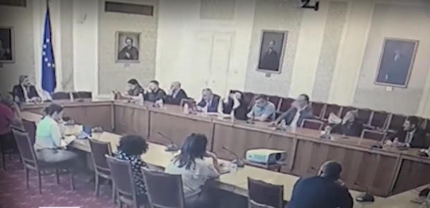 Таен запис от заседание на парламентарната група на Демократична България
