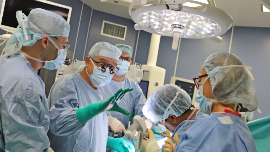 Във ВМА извършиха пета чернодробна трансплантация от началото на годината