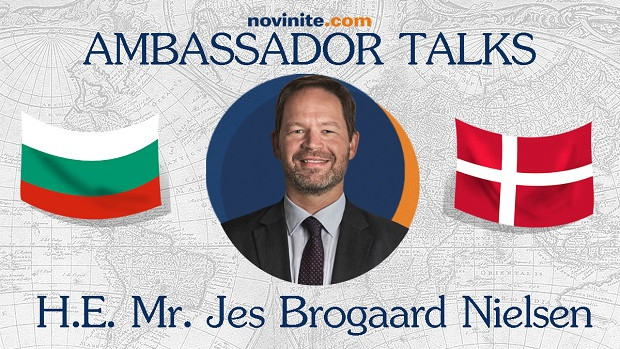 Ambassador Talks: България има голям потенциал за растеж според Датския посланик Йес Брогаард Нилсен