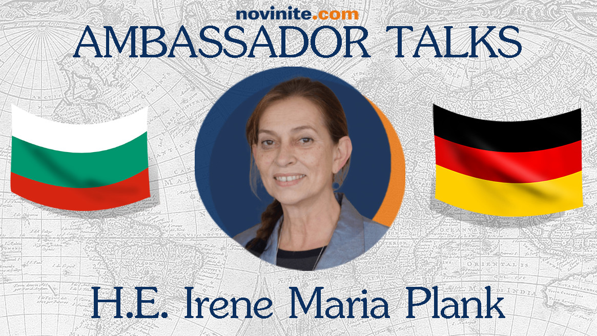 Временно управляващ посолство на Германия, Ирене Планк: Германия е Търговски Партньор Номер 1 на България #AmbassadorTalks