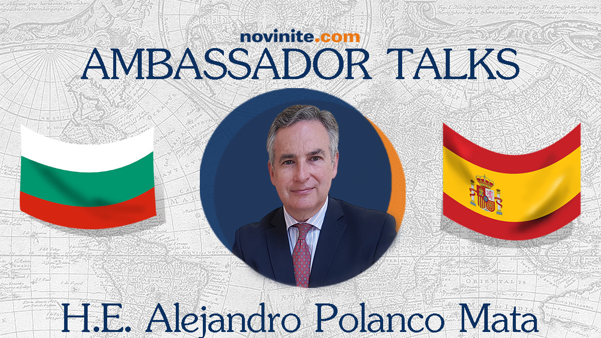 Посланик Алехандро Поланко Мата: Моделът за развитие на Испанската инфраструктура може да бъде полезен пример за България #AmbassadorTalks
