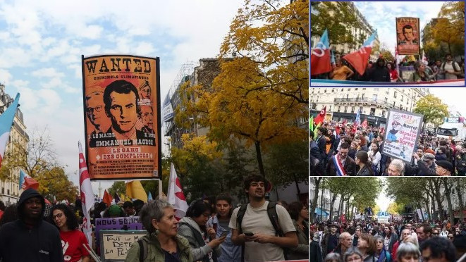Многохиляден протест в Париж срещу поскъпването на живота