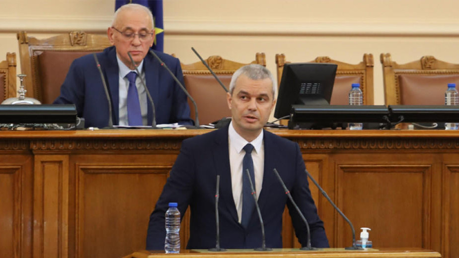 Костадинов: Няма да има правителство в този парламент