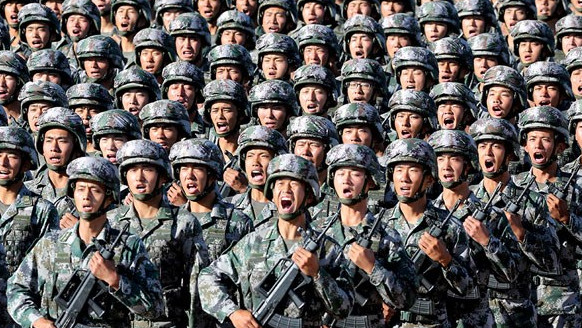 Китайската армия се подготвя за война