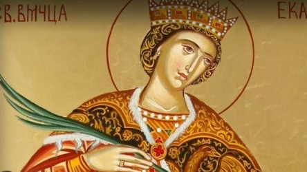 Православната църква почита Света великомъченица Екатерина една от най образованите
