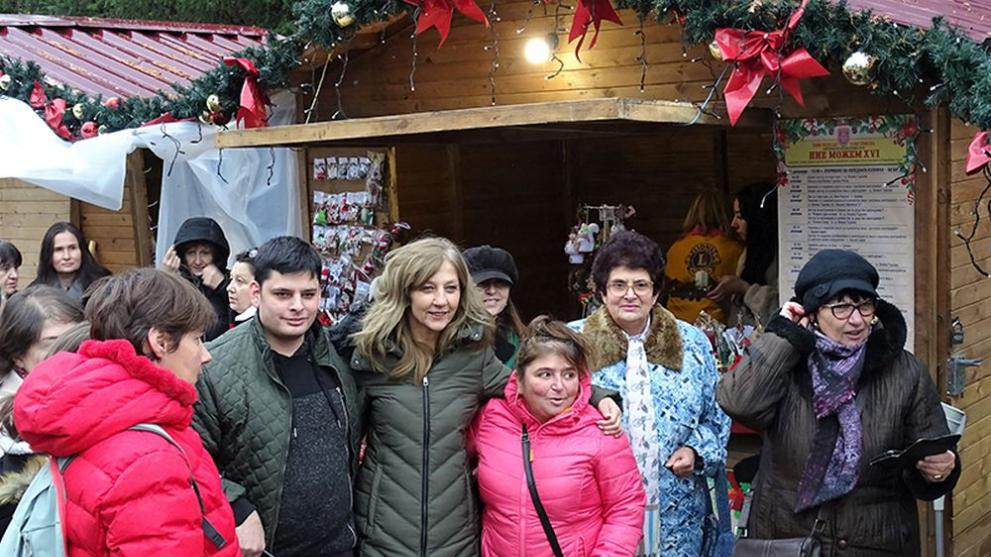 Коледен дух и настроение обзеха жителите на Велико Търново. Коледният