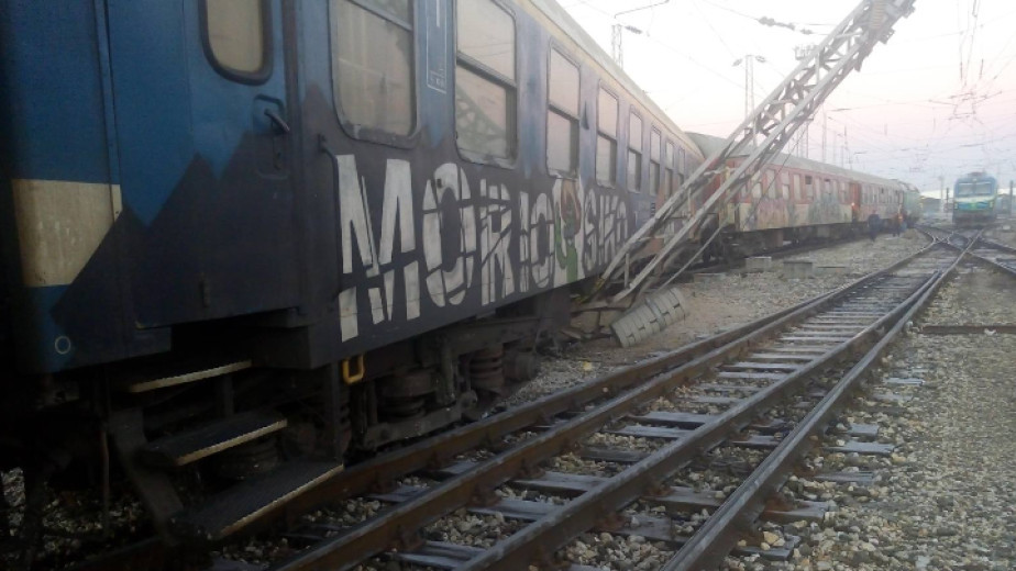 Продължава разследването на вчерашния влаков инцидент в София