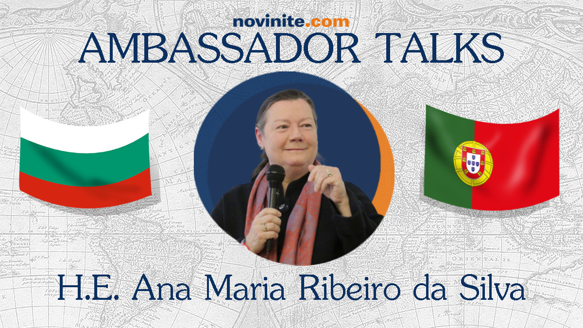 Ана Мария Рибейро да Силва: Българите проявяват голям интерес към португалския език и култура #AmbassadorTalks