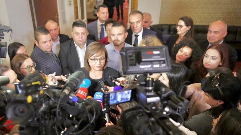 Лидерът на БСП Корнелия Нинова заяви пред журналисти в кулоарите