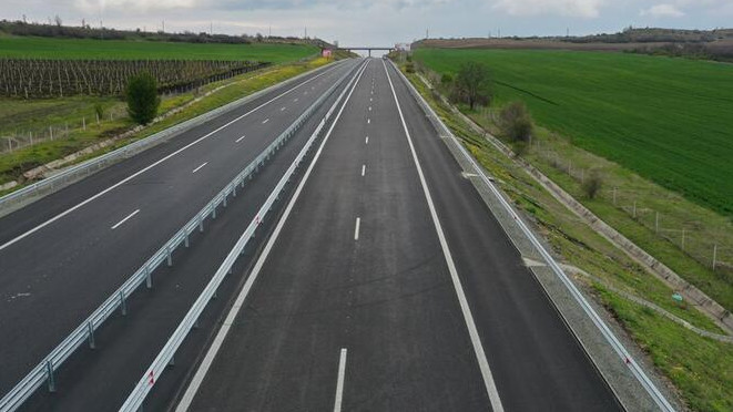 Отвориха за движение нов участък от магистрала „Европа” ОБЗОР