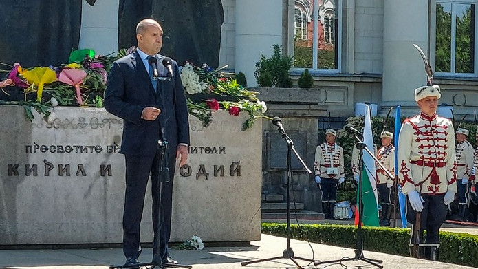 Радев: 24 май е празник, който е безспорен и България изглежда така, както искаме да я видим