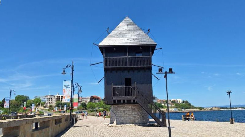 За първи път вятърната мелница в Несебър отвори врати като музеен обект