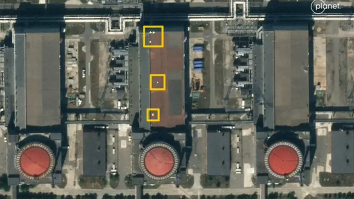 Сателитни снимки показаха неизвестни обекти на покрива на Запорожката АЕЦ
