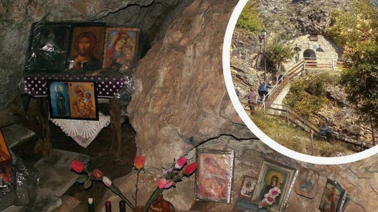 Сълзите на св. Петка лекуват болни и недъгави в скален параклис над Трън
