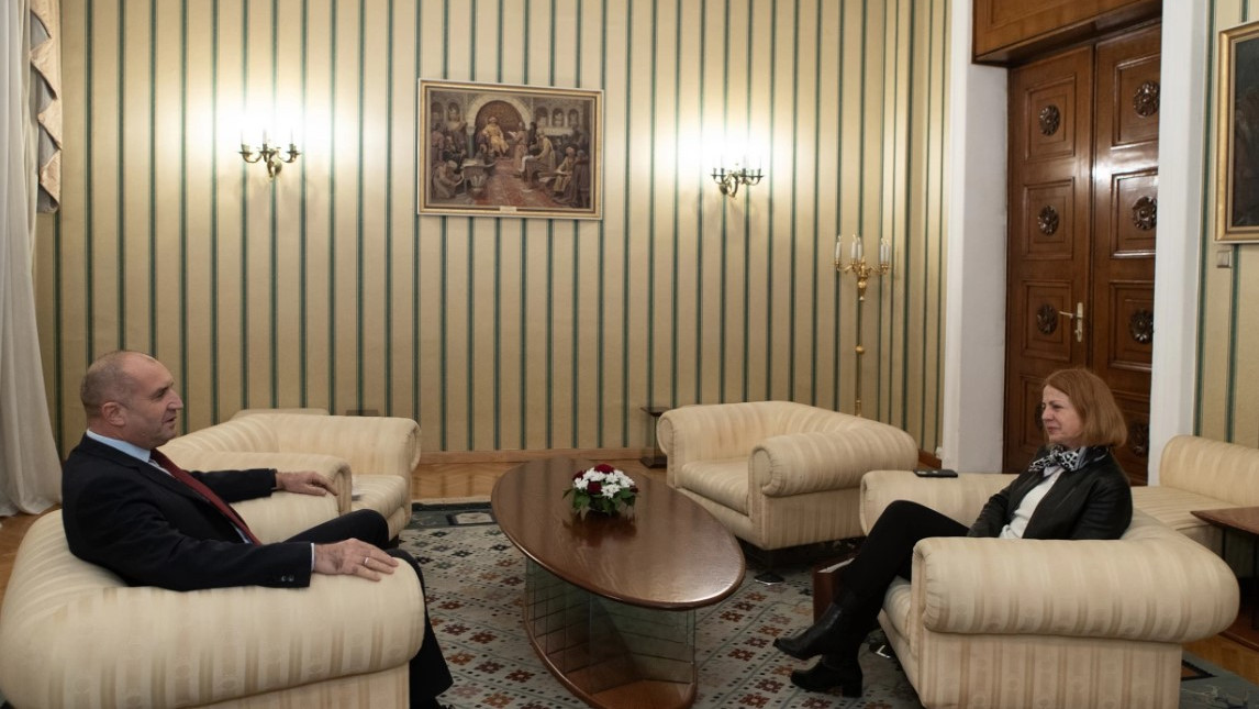 След края на мандата: Президентът разговаря с Йорданка Фандъкова