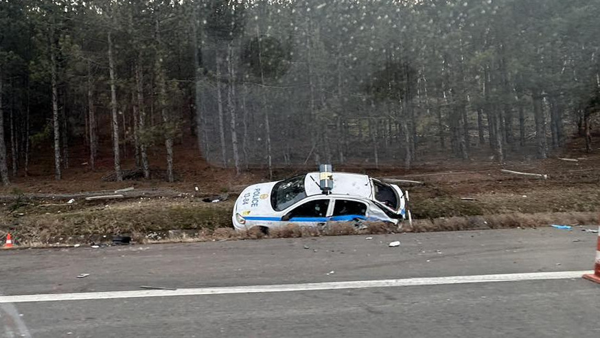 Катастрофа на АМ "Тракия" с полицейска кола