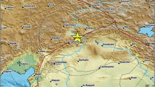 Земетресение разтърси Турция