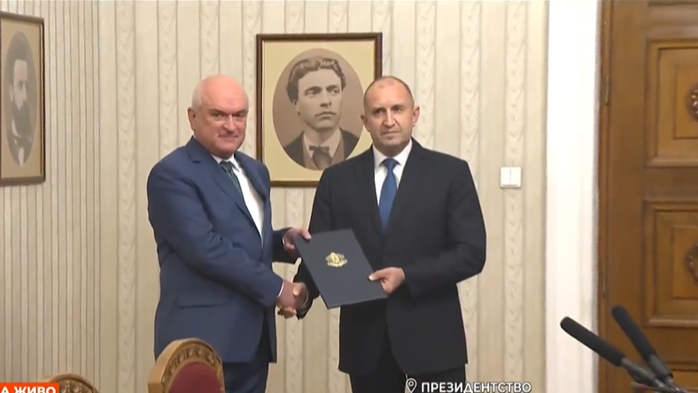 НА ЖИВО Среща на президента с кандидата за премиер Димитър Главчев за връчване на мандата за съставяне на кабинет