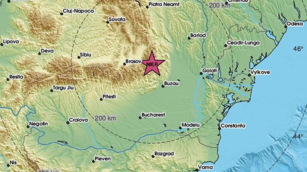 Земетресение пак разлюля Вранча