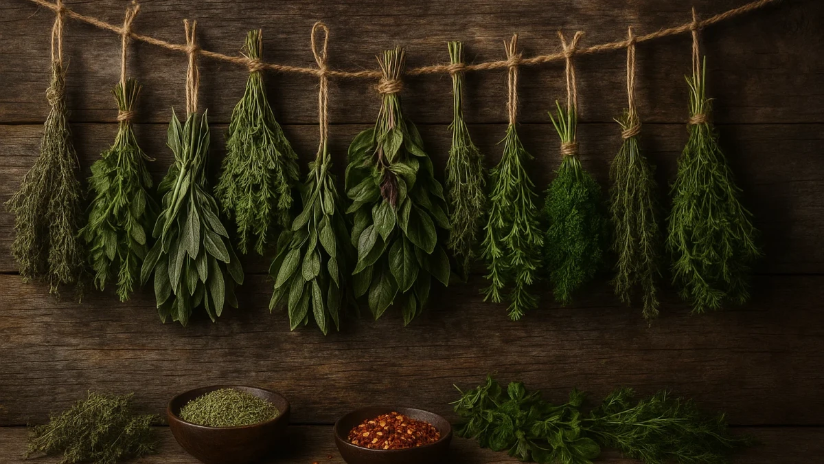 Как да съхраним летните подправки: Рецепта за домашна вегета