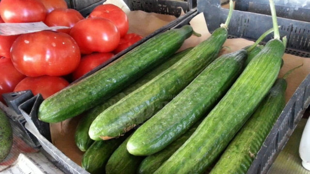 7 лева за кило краставици