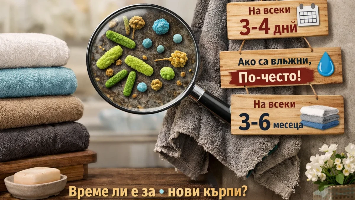Съвети за домакини: колко често трябва да смените хавлиените кърпи, за да имате свеж дом и здрава кожа