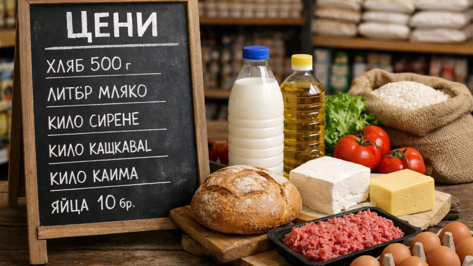 Колко струват основните храни близо месец след въвеждането на еврото у нас