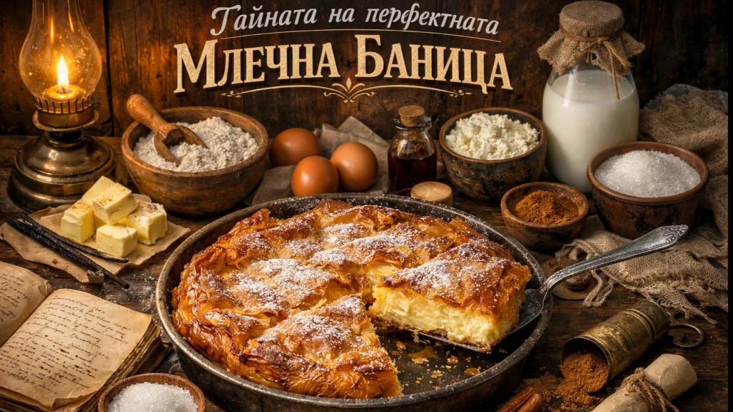 Тайната на перфектната млечна баница: как да я приготвим без грешки
