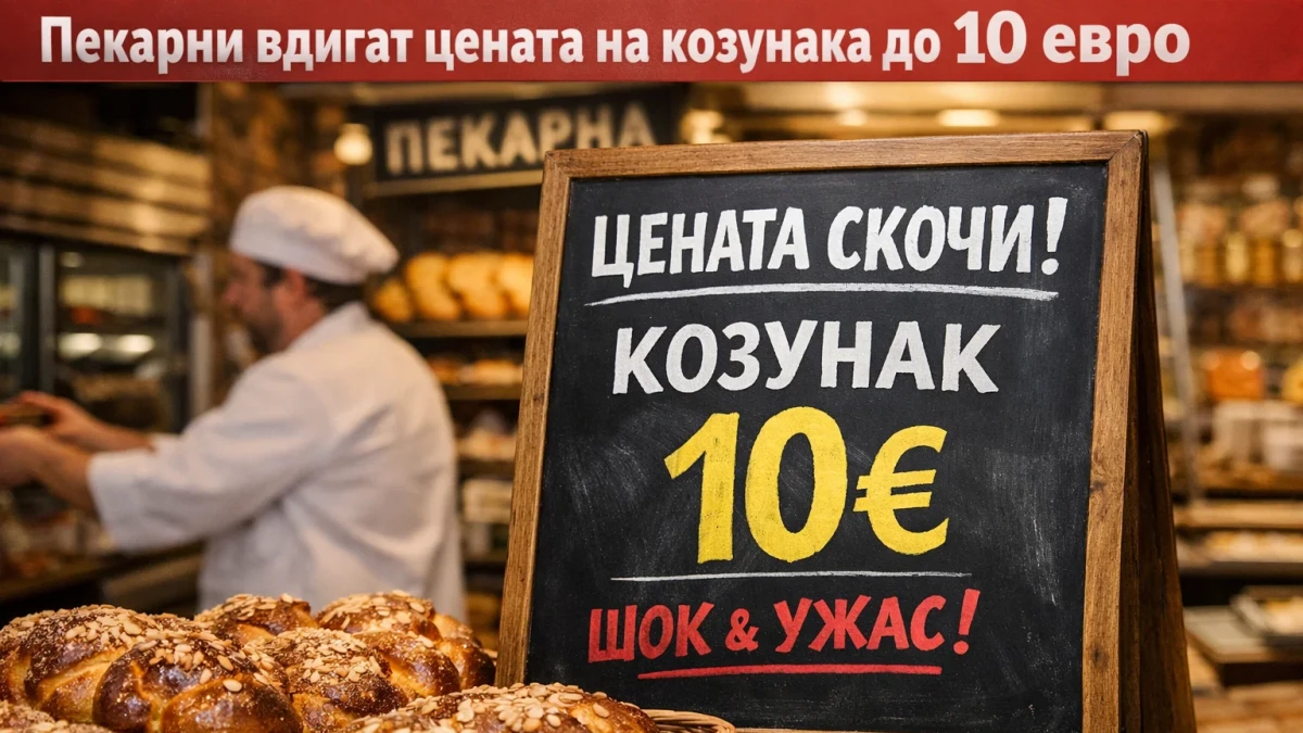 Пекарни вдигат цената на козунака до 10 евро