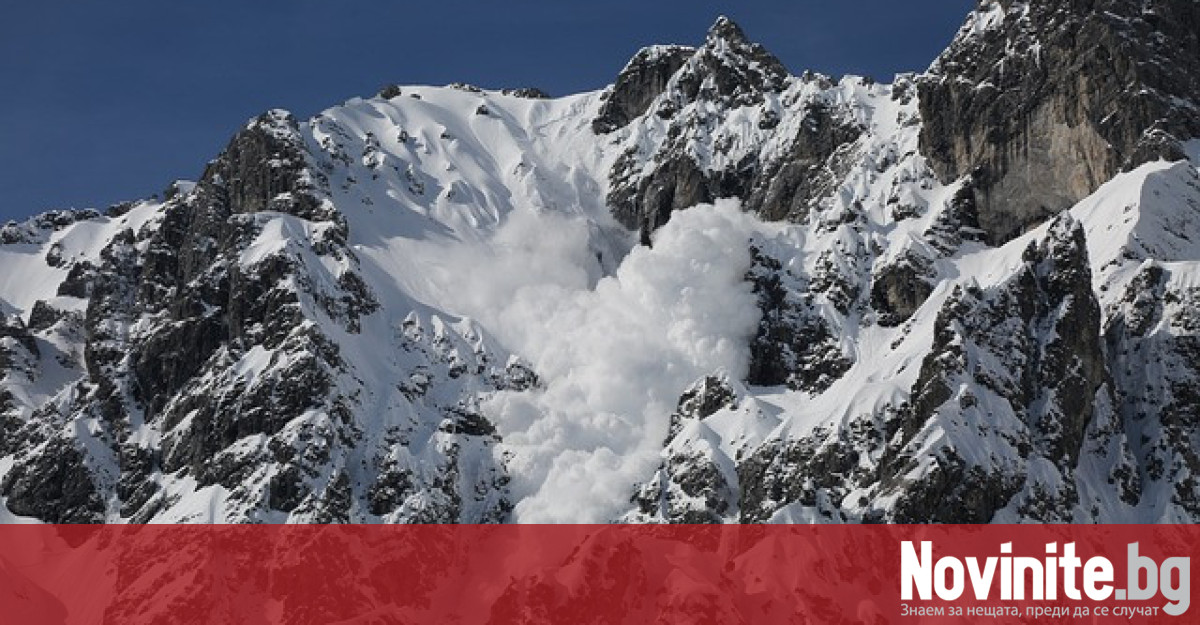 Повишен риск от лавини в планините заради натрупалия нов сняг