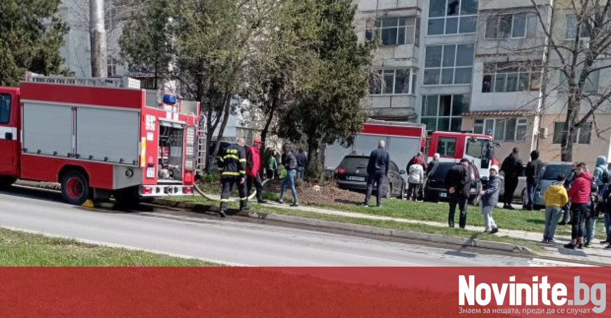 Днес във Варна възрастен мъж е загинал при пожар в