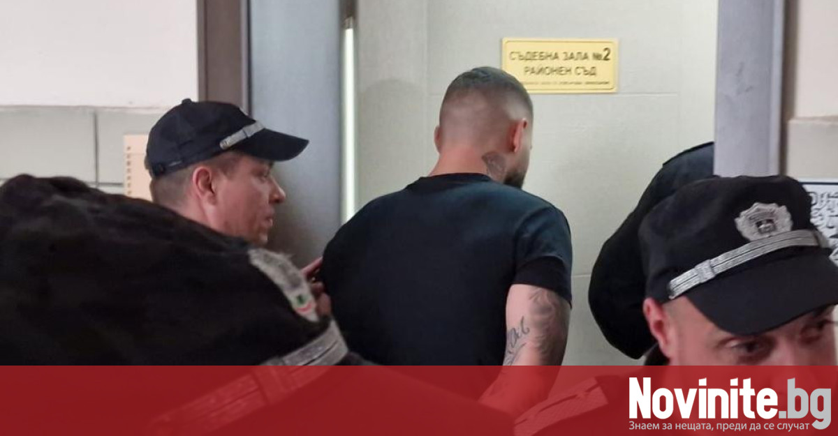 Докараха в съда Георги Георгиев задържан за зверското посегателство над
