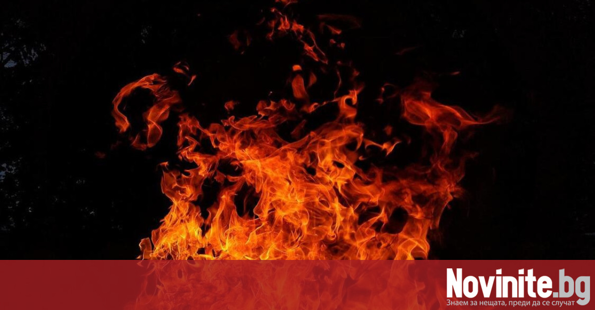 Голям пожар гори край три населени места в Бургаско По