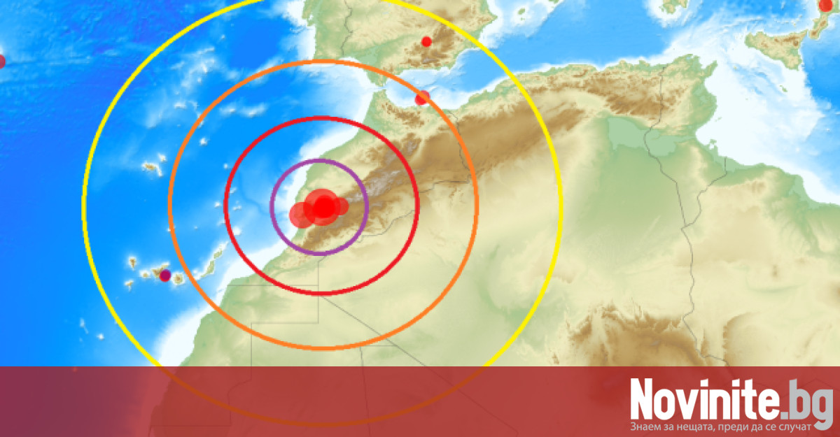 Най малко 820 са вече жертвите на разрушителното земетресение в Мароко