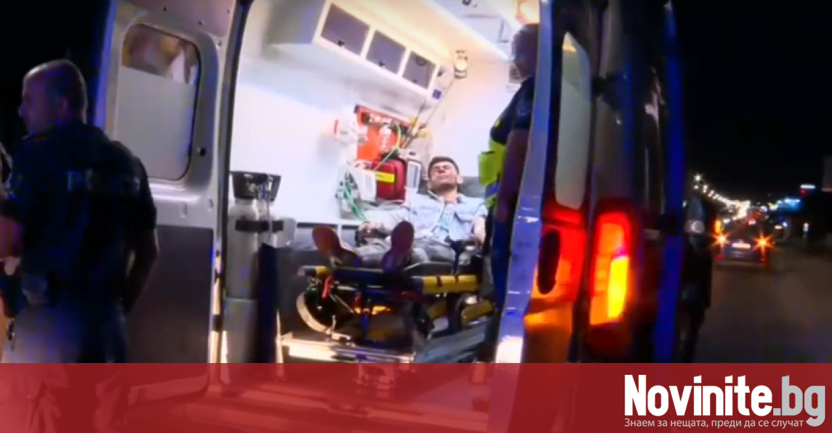 Автомобил със 17 мигранти катастрофира на Околовръстното шосе на София