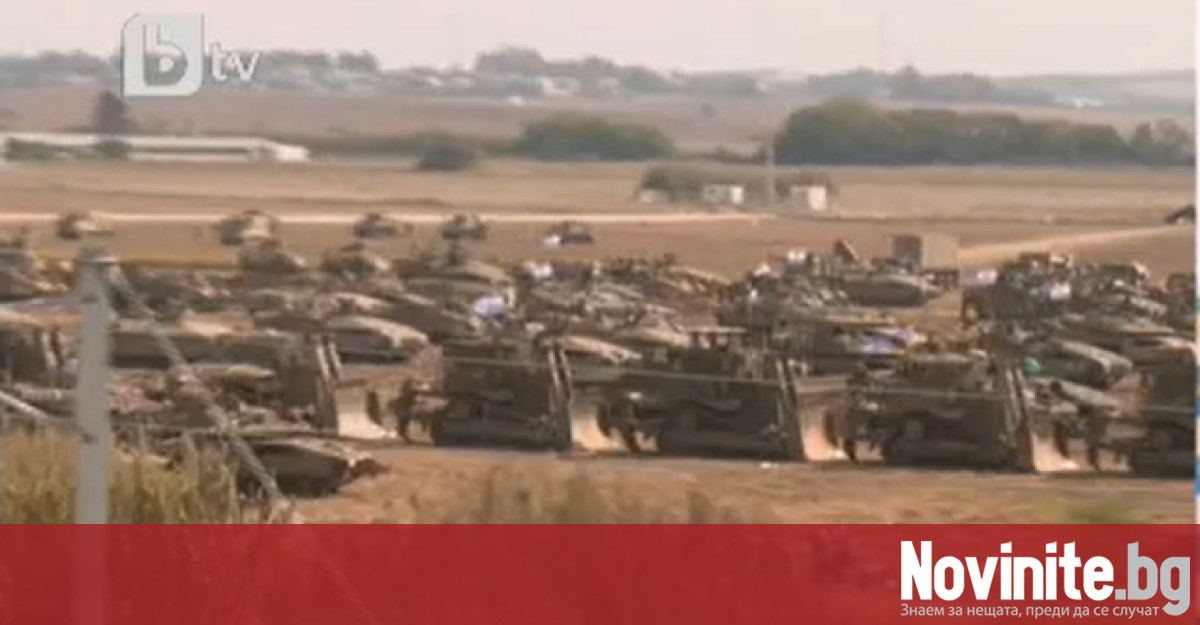 Израелските въоръжени сили заявиха че техни сухопътни сили са започнали